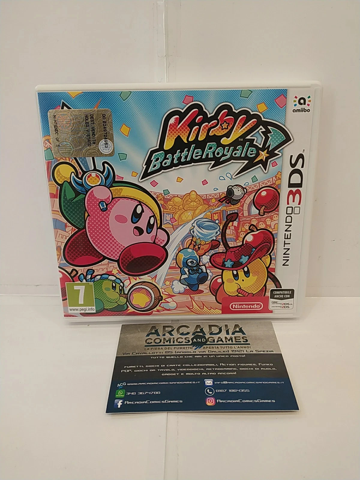 Kirby Battle Royale 3DS Nintendo Ottime Condizioni.